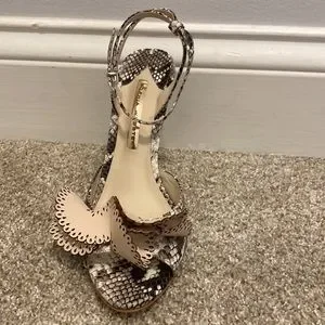 Sophia Webster | Shoes | Nib Sophia Webster Soleil Sandal In Nude 